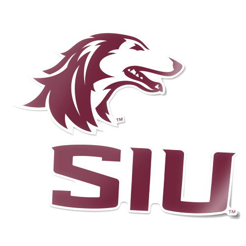 Southern Illinois University SIU Salukis Sticker Vinyl Decal Laptop Water Bottle Car Scrapbook (4 Inch Set V1)