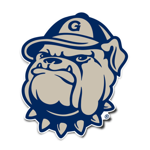 Georgetown University Hoyas GU Vinyl Decal Laptop Water Bottle Car Scrapbook Sticker (IND 6)