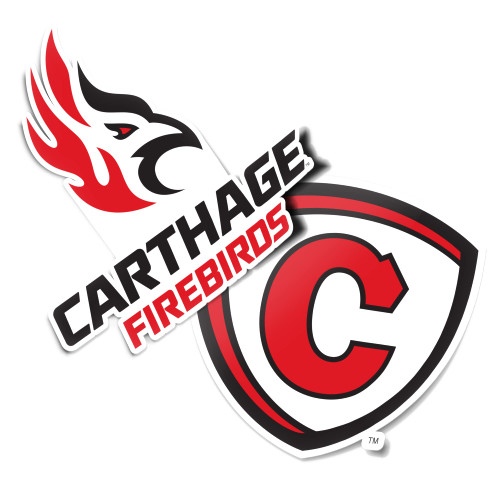Carthage College Sticker Vinyl Decal Laptop Water Bottle Car Scrapbook (4 Inch Set V1)