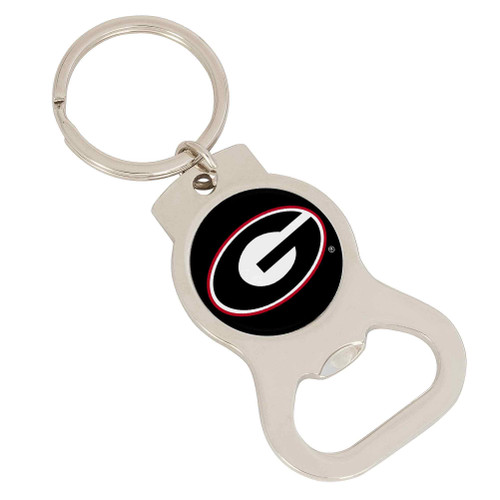 University of Georgia Bottle Opener Keychain Bulldogs UGA Dawgs Car Keys (Silver Bottle) University of Georgia Bottle Opener Keychain Bulldogs UGA Dawgs Car Keys (Silver Bottle)