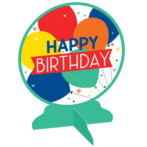 Amscan Balloon Fest Centerpiece - 9 3/5' | Multicolor | 1 Pc.