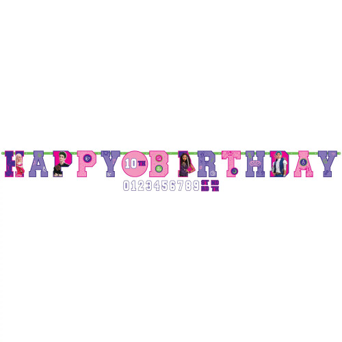 amscan Zombies 3 Jumbo Party Letter Banner - 10" x 126" | Multi-color | 1 Pc.