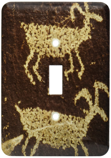 3dRose lsp_96457_1 Washington, Gingko Petrified Forest, Petroglyphs Us48 Ksc0034 Kevin Schafer Single Toggle Switch