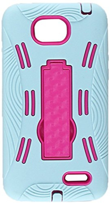 Asmyna Asmyna Symbiosis Stand Protector Cover for LG D415 Optimus L90 - Retail Packaging - Hot Pink/Blue Asmyna Asmyna Symbiosis Stand Protector Cover for LG D415 Optimus L90 - Retail Packaging - Hot Pink/Blue