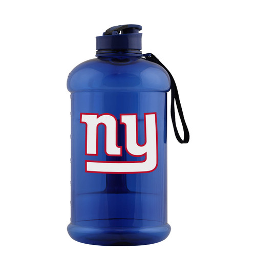 FOCO New York Giants NFL Large Team Color Clear Sports Bottle FOCO New York Giants NFL Large Team Color Clear Sports Bottle
