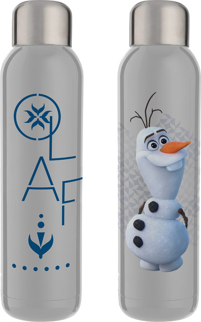 Disney Frozen Movie Olaf Character 22 Oz. Stainless Steel Water Bottle