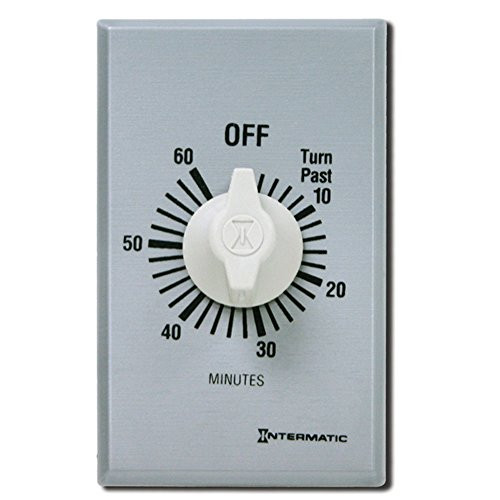 Intermatic SW60MK 60-Minute Spring Wound Timer, Gray