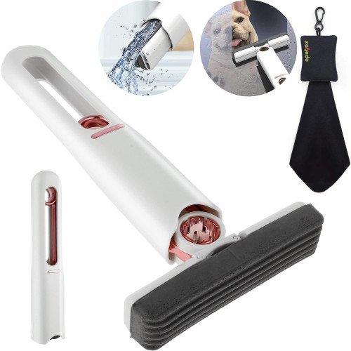 Portable Self Squeeze Mini Mop for Small Spaces Easy Squeeze Mop - Powerful Squeeze Mini Mop for Small Spaces, Counters, Cars and Desktop Cleaning