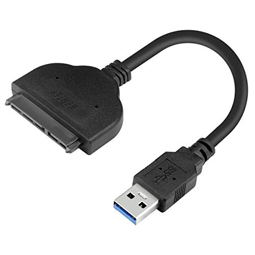 BENFEI USB 3.0 to SATA, USB 3.0 to 2.5 SATA III Hard Drive Adapter Cable w/UASP Compatible for 2.5 inch HDD and SSD