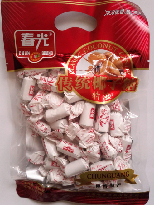 8.8oz Chun Guang Classic Coconut Candy, Pack of 3