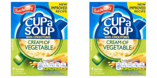 Batchelors Cup a Soup Cream of Vegetable - PACK OF 2