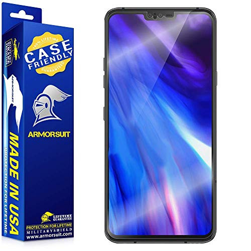 ArmorSuit LG V40 ThinQ Screen Protector Case Friendly MilitaryShield Screen Protector for LG V40 ThinQ - HD Clear Anti-Bubble Film