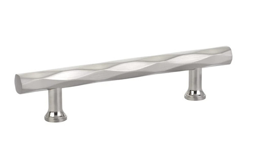 Emtek Tribeca Cabinet Pull, 6" Center-to-Center, Satin Nickel