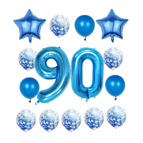90th Birthday Decorations Party Supplies,Blue Number 90 Balloon,40 Inch Giant Foil Mylar 90th Balloons Decoration for men and women,Large Helium Numbers 90 Balloon for 90th Anniversary Events Supplies 90th Birthday Decorations Party Supplies,Blue Number 90 Balloon,40 Inch Giant Foil Mylar 90th Balloons Decoration for men and women,Large Helium Numbers 90 Balloon for 90th Anniversary Events Supplies