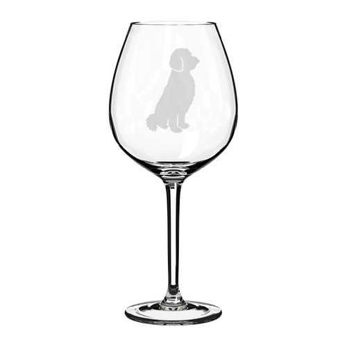 Wine Glass Goblet Goldendoodle (20 oz Jumbo)