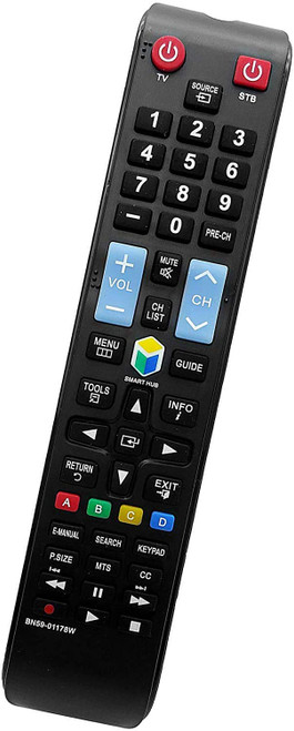BN59-01178W Remote Control Replacement for Samsung Smart LED HDTV TVs BN59-01199F BN59-01301A AA59-00637A AA59-00652A BN59-01259E