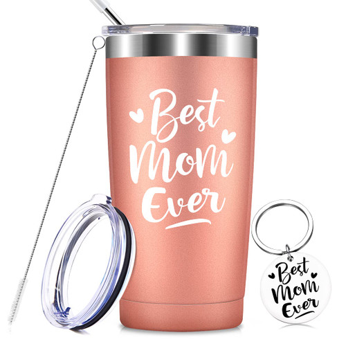 MASGALACC Best Mom Ever Gift - Mom Birthday Gifts -Gifts for Mom from Daughters, Son-Unique Mother's Day Gift Present for Mom, 20oz Travel Tumbler MASGALACC Best Mom Ever Gift - Mom Birthday Gifts -Gifts for Mom from Daughters, Son-Unique Mother's Day Gift Present for Mom, 20oz Travel Tumbler