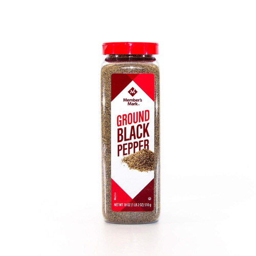 Member's Mark Ground Black Pepper by Tone's (18 oz.) (pack of 2)