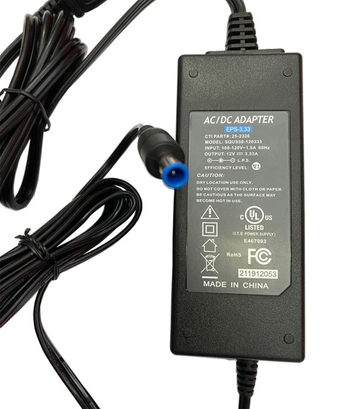 UPBRIGHT New Global 12V AC Adapter Compatible with LG E2381VR-BN 23" Widescreen Full HD LED Monitor 12VDC 3A 3.33A DC12V 3000mA 3330mA 12.0V 3.0A Power Supply Cord Cable PS Battery Charger Mains PSU