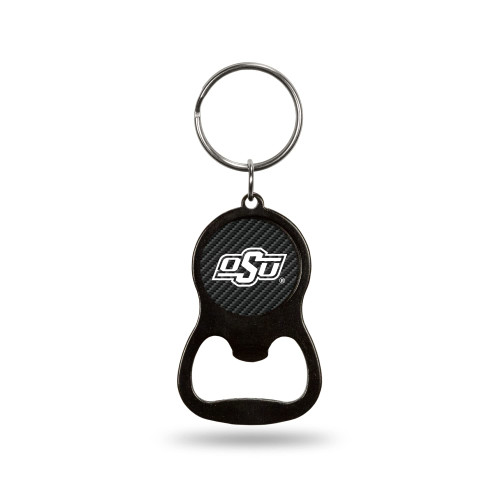 Rico Industries NCAA Oklahoma State Cowboys Carbon Fiber Metal Keychain - Beverage Bottle Opener With Key Ring - Pocket Size Rico Industries NCAA Oklahoma State Cowboys Carbon Fiber Metal Keychain - Beverage Bottle Opener With Key Ring - Pocket Size