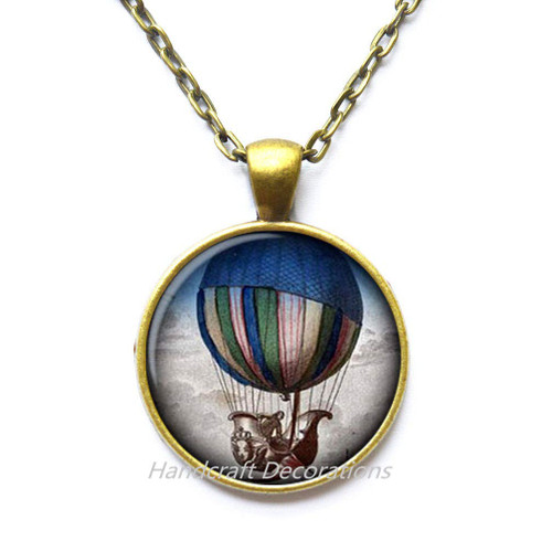 HandcraftDecorations Hot air Balloon Necklace Hot air Balloon Pendant Hot air Balloon Jewelry,Hot Air Balloon Necklace,Hot Air Balloon,Balloon Necklace.F053 (E2) HandcraftDecorations Hot air Balloon Necklace Hot air Balloon Pendant Hot air Balloon Jewelry,Hot Air Balloon Necklace,Hot Air Balloon,Balloon Necklace.F053 (E2)
