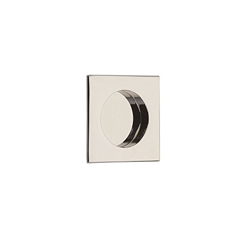 Emtek Flush Pull 2213- Square 10 finish options (Polished Nickel (US14))