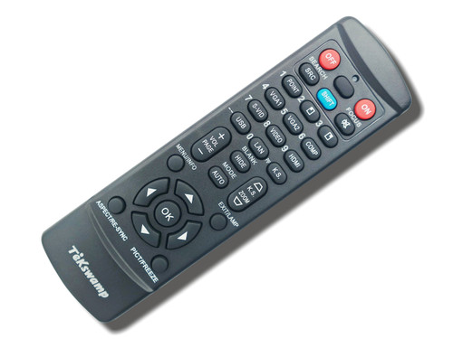 Replacement Video Projector Remote Control for BenQ MW516 (Black)