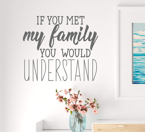 Vinyl Wall Decal Quote Words Family Room Home Decor Stickers Mural 22.5 in x 20 in Grey gz318 Vinyl Wall Decal Quote Words Family Room Home Decor Stickers Mural 22.5 in x 20 in Grey gz318