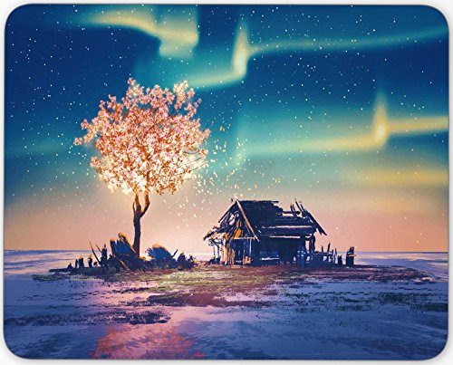 canda Northern Lights Personalized Mouse Pad Anti-Slip Rectangle Gaming Mouse Pads