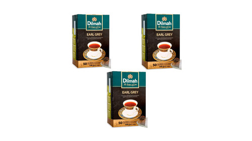 Dilmah Earl Grey (100g) 50 Tea Bags (Pack of 3)