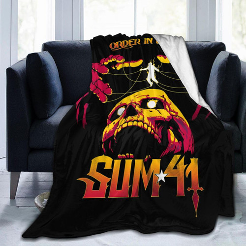Sum Music 41 Band Order in Decline Blanket Throw Soft Flannel Blankets Lightweight Warm Blanket for Living Room Couch 50"X40" Sum Music 41 Band Order in Decline Blanket Throw Soft Flannel Blankets Lightweight Warm Blanket for Living Room Couch 50"X40"