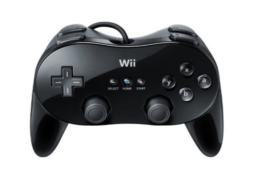 Wii Classic Controller Pro Black Nintendo (Renewed) Wii Classic Controller Pro Black Nintendo (Renewed)