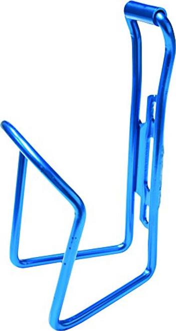 Action Alloy Anodized Water Bottle Cage, Blue