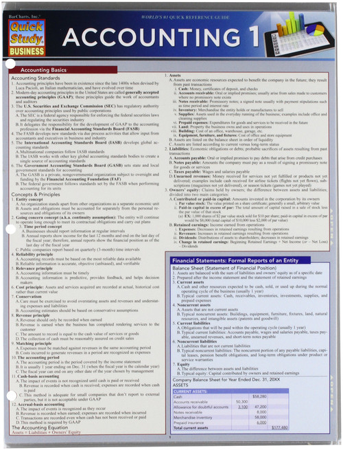 Quickstudy Reference Guide (221500)