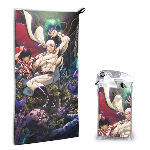 UKEWEI Anime Kaliman Superfine Fiber Towel Multifunctional Quick Dry Bath Towels Quick Dry Towel 16x31.5in