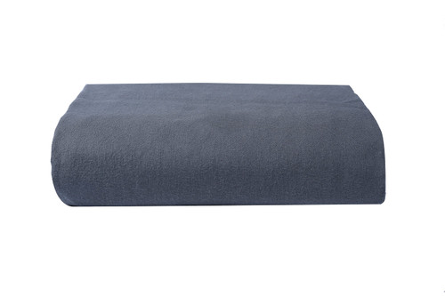 Linteum Textile Cotton Blended Hospital Patient Bath Blanket, Bed Bath Sheet, Twin Blanket Lightweight Sheet Blankets 70x90 in, 1.75 lb. Charcoal