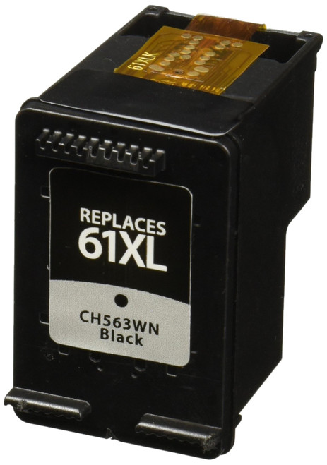V7 V7563WN Remanufactured High Yield Black Ink Cartridge for HP CH563WN (HP 61XL) - 480 Page Yield