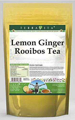 Lemon Ginger Rooibos Tea (25 tea bags, ZIN: 537436)