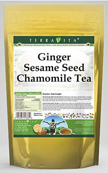 Ginger Sesame Seed Chamomile Tea (25 tea bags, ZIN: 542545)