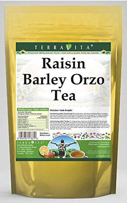 Raisin Barley Orzo Tea (25 tea bags, ZIN: 556786) Raisin Barley Orzo Tea (25 tea bags, ZIN: 556786)