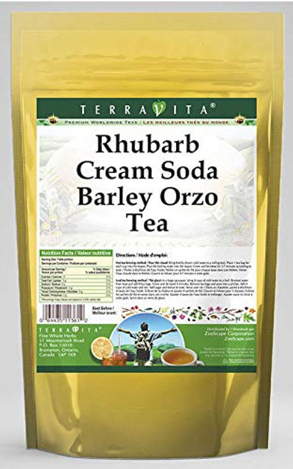 Rhubarb Cream Soda Barley Orzo Tea (50 tea bags, ZIN: 561623) Rhubarb Cream Soda Barley Orzo Tea (50 tea bags, ZIN: 561623)