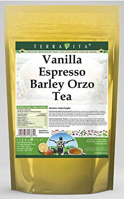 Vanilla Espresso Barley Orzo Tea (25 tea bags, ZIN: 566978)