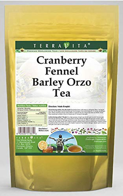 Cranberry Fennel Barley Orzo Tea (25 tea bags, ZIN: 567654) Cranberry Fennel Barley Orzo Tea (25 tea bags, ZIN: 567654)