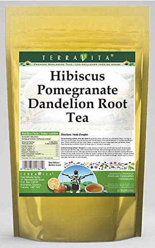 Hibiscus Pomegranate Dandelion Root Tea (25 tea bags, ZIN: 568166)
