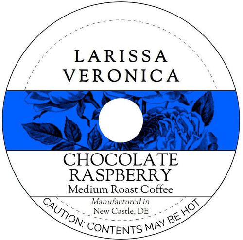 Chocolate Raspberry Medium Roast Coffee (Single Serve K-Cup Pods) (Gourmet, Naturally Flavored, Whole Coffee Beans) (12 pods, ZIN: 572072)