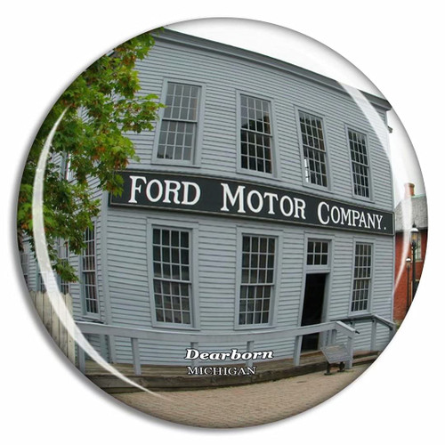 Dearborn Greenfield Village Michigan USA Fridge Magnet Travel Gift Souvenir Collection 3D Crystal Glass Dearborn Greenfield Village Michigan USA Fridge Magnet Travel Gift Souvenir Collection 3D Crystal Glass
