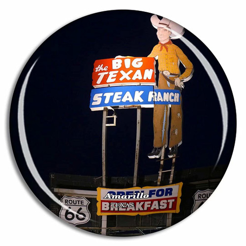 Amarillo Route 66 Texas USA Fridge Magnet Travel Gift Souvenir Collection 3D Crystal Glass Amarillo Route 66 Texas USA Fridge Magnet Travel Gift Souvenir Collection 3D Crystal Glass