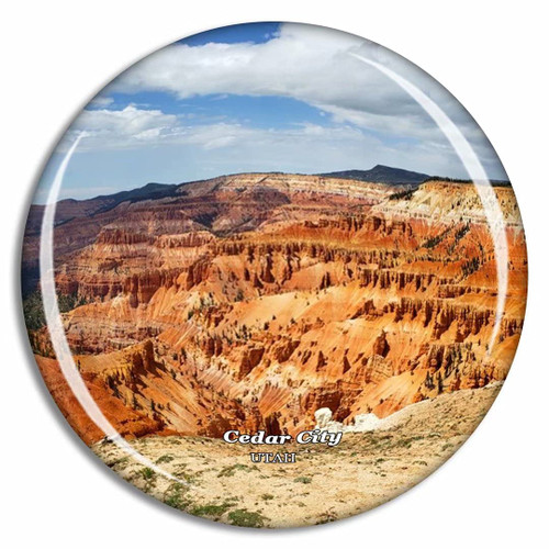 Cedar City Breaks National Monument Utah USA Fridge Magnet Travel Gift Souvenir Collection 3D Crystal Glass Cedar City Breaks National Monument Utah USA Fridge Magnet Travel Gift Souvenir Collection 3D Crystal Glass