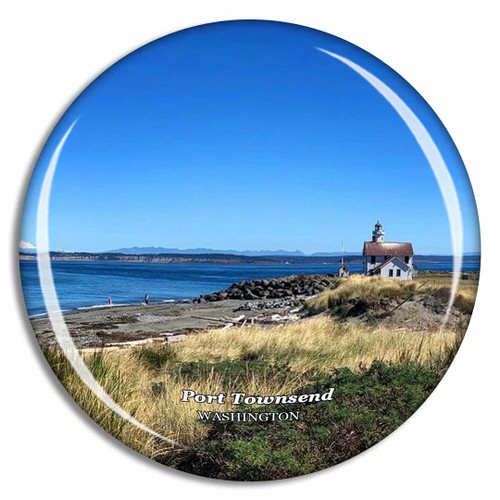 Port Townsend Fort Worden State Park Washington USA Fridge Magnet Travel Gift Souvenir Collection 3D Crystal Glass Port Townsend Fort Worden State Park Washington USA Fridge Magnet Travel Gift Souvenir Collection 3D Crystal Glass