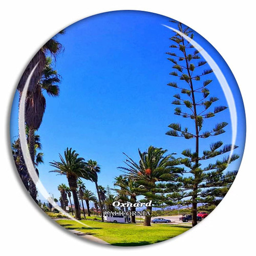 Oxnard State Beach and Park California USA Fridge Magnet Travel Gift Souvenir Collection 3D Crystal Glass Oxnard State Beach and Park California USA Fridge Magnet Travel Gift Souvenir Collection 3D Crystal Glass